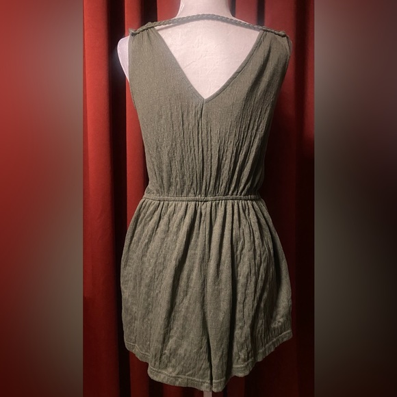 5 for $50 - Universal Thread Olive Green Romper - Picture 2 of 4